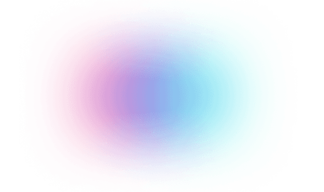 Blurred Effect with three colored circles (red, blue, cyan)